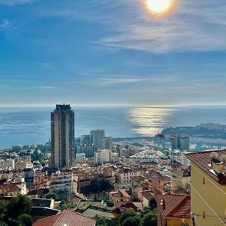 Apartment 2 With 180 View On Sea And Monaco Beausoleil