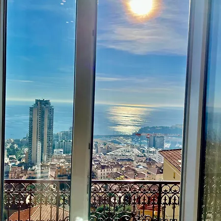 Apartment 2 With 180 View On Sea And Monaco