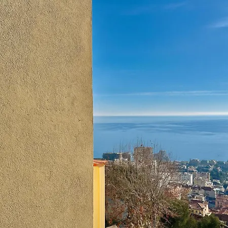 Appartement Panoramic Sea & Monaco View 2-room Beausoleil
