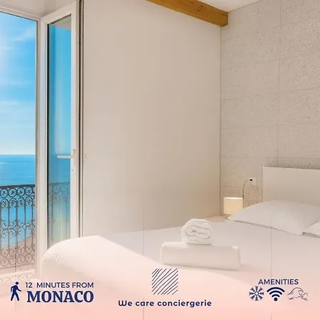Panoramic Sea & Monaco View 2-room Apartment