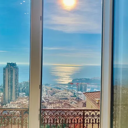 Panoramic Sea & Monaco View 2-room アパート ボーソレイユ
