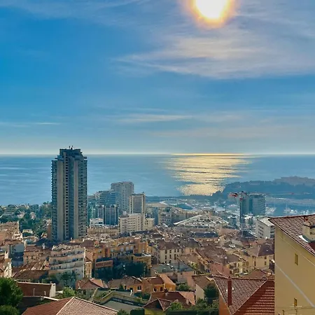 Panoramic Sea & Monaco View 2-room アパート *